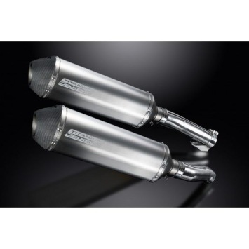 Delkevic slip-on kit X-Oval Titanium 343mm zonder e-keur - Z1000SX (2010-2013)