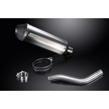 Delkevic slip-on kit X-Oval Titanium 343mm zonder e-keur - Z800 (2013-2016)