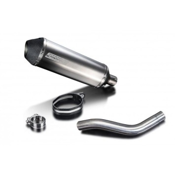 Delkevic slip-on kit X-Oval Titanium 343mm zonder e-keur - Z800 (2013-2016)