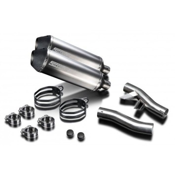 Delkevic slip-on kit X-Oval Titanium 343mm zonder e-keur - GTR1000 (1986-2006)