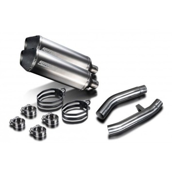 Delkevic slip-on kit X-Oval Titanium 343mm zonder e-keur - FJR1300 (2000-2005)
