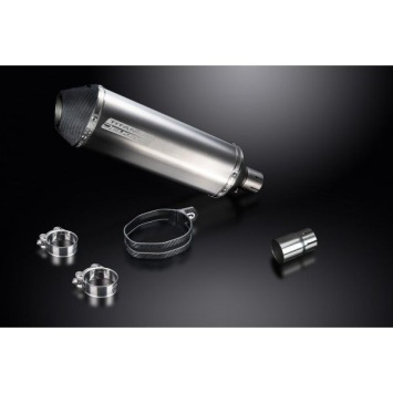 Delkevic slip-on kit X-Oval Titanium 343mm - YZF-R6 (2006-2016)