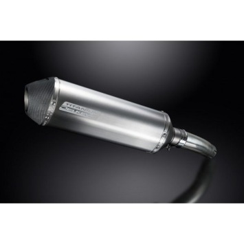 Delkevic slip-on kit X-Oval Titanium 343mm zonder e-keur - GSX-R600 L1-L6 (2011-2016)