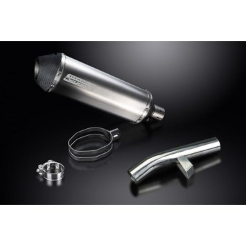 Delkevic slip-on kit X-Oval Titanium 343mm zonder e-keur - KLZ1000 1000 VERSYS (2015-2018)