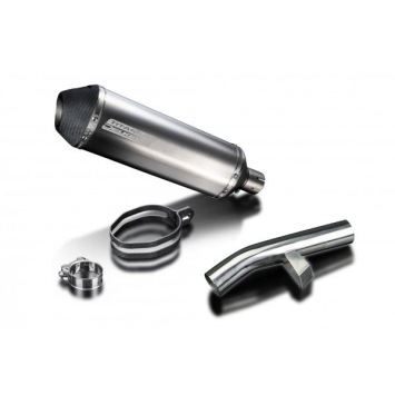 Delkevic slip-on kit X-Oval Titanium 343mm zonder e-keur - KLZ1000 1000 VERSYS (2015-2018)
