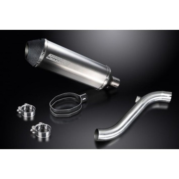Delkevic slip-on kit X-Oval Titanium 343mm zonder e-keur - VFR1200X Crosstourer (2012-2016)