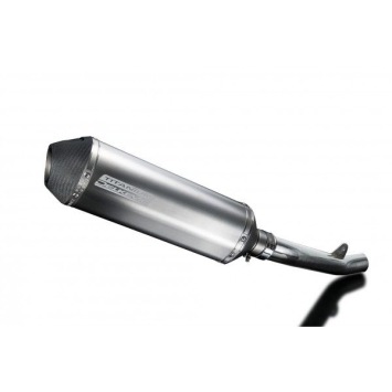 Delkevic slip-on kit X-Oval Titanium 343mm zonder e-keur - ZX-6R NINJA (2009-2017)