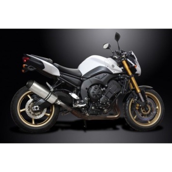 Delkevic slip-on kit X-Oval Titanium 343mm zonder e-keur - FZ8 (2010-2015)