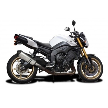 Delkevic slip-on kit X-Oval Titanium 343mm zonder e-keur - FZ8 (2010-2015)