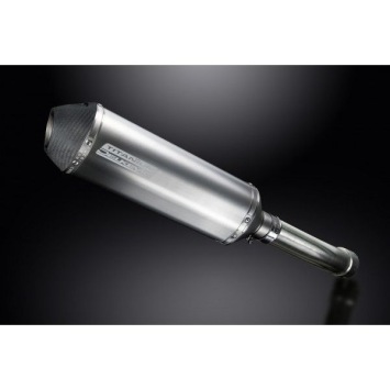 Delkevic slip-on kit X-Oval Titanium 343mm zonder e-keur - S1000RR (2015-2016)