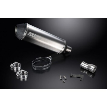Delkevic slip-on kit X-Oval Titanium 343mm zonder e-keur - S1000RR (2010-2014)