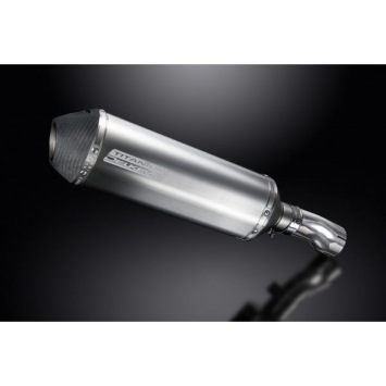 Delkevic slip-on kit X-Oval Titanium 343mm zonder e-keur - S1000RR (2010-2014)