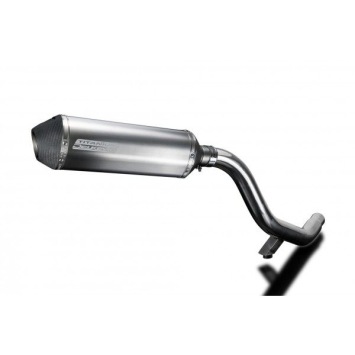 Delkevic slip-on kit X-Oval Titanium 343mm zonder e-keur - Tiger Explorer 1200 (2012-2016)