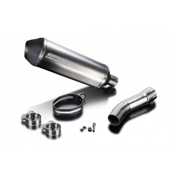 Delkevic slip-on kit X-Oval Titanium 343mm zonder e-keur - F800R (2009-2016)