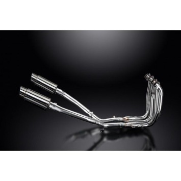Delkevic volledig systeem Round RVS 200mm zonder e-keur - GSX1300R HAYABUSA 2008-2019
