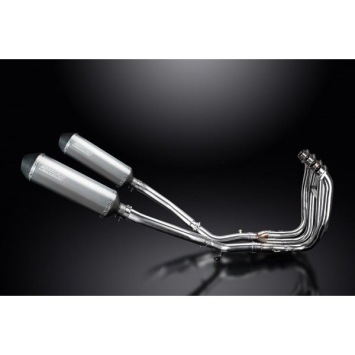 Delkevic volledig systeem X-Oval Titanium 350mm zonder e-keur - GSX1300R HAYABUSA 2008-2019