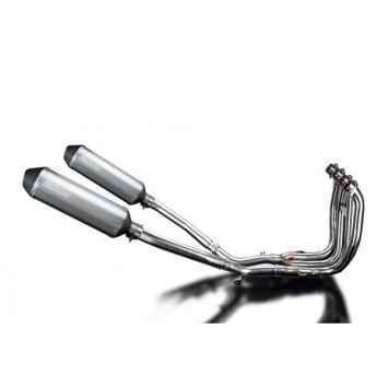 Delkevic volledig systeem X-Oval Titanium 350mm zonder e-keur - GSX1300R HAYABUSA 2008-2019