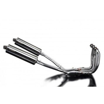 Delkevic volledig systeem Oval RVS 450mm zonder e-keur - GSX1300R HAYABUSA 2008-2019