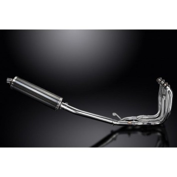 Delkevic volledig systeem Oval Carbon 450mm - GSX1300R HAYABUSA 2008-2019