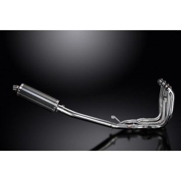 Delkevic volledig systeem Oval Carbon 350mm zonder e-keur - GSX1300R HAYABUSA 2008-2019