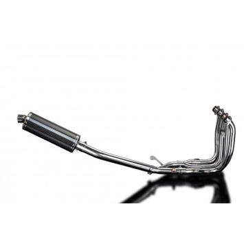 Delkevic volledig systeem Oval Carbon 350mm zonder e-keur - GSX1300R HAYABUSA 2008-2019