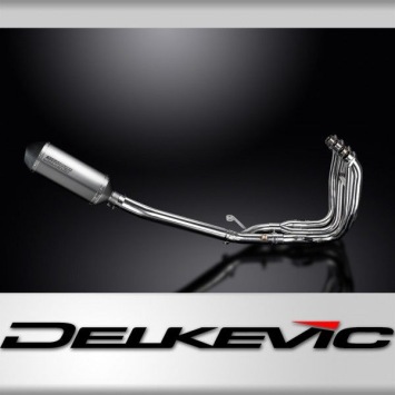 Delkevic volledig systeem X-Oval Titanium 260mm zonder e-keur - GSX1300R HAYABUSA 2008-2019