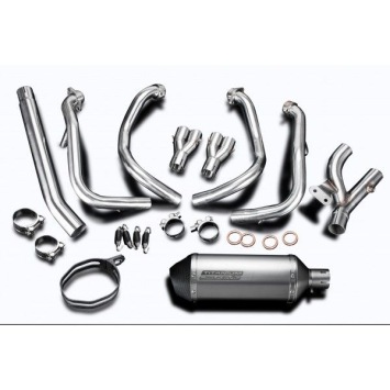 Delkevic volledig systeem X-Oval Titanium 260mm zonder e-keur - GSX1300R HAYABUSA 2008-2019