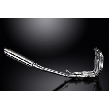 Delkevic volledig systeem Round RVS 350mm zonder e-keur - GSX1300R HAYABUSA 2008-2019