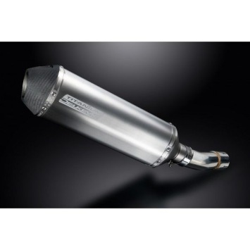 Delkevic slip-on kit X-Oval Titanium 343mm zonder e-keur - SV400 SV650 (1998-2002)