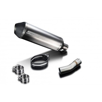 Delkevic slip-on kit X-Oval Titanium 343mm zonder e-keur - SV400 SV650 (1998-2002)