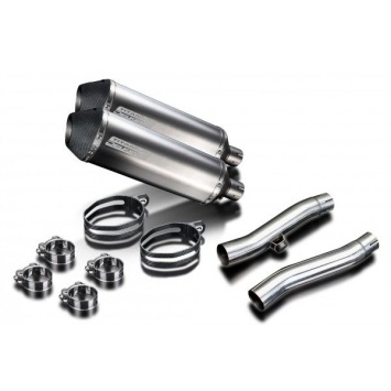 Delkevic slip-on kit X-Oval Titanium 343mm zonder e-keur - Trident Sprint 900 (1995-1997)