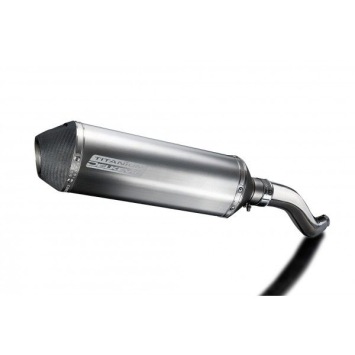 Delkevic slip-on kit X-Oval Titanium 343mm zonder e-keur - Z750 (2007-2012)