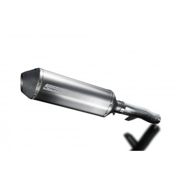 Delkevic slip-on kit X-Oval Titanium 343mm zonder e-keur - CB1100A (2013-2017)