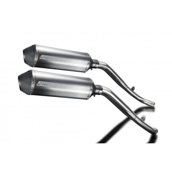 Delkevic slip-on kit X-Oval Titanium 343mm zonder e-keur - XL1000V Varadero (1999-2014)