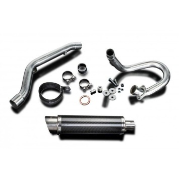 Delkevic volledig systeem Round Carbon 350mm zonder e-keur - DR-Z400S/SM (2000-2019)