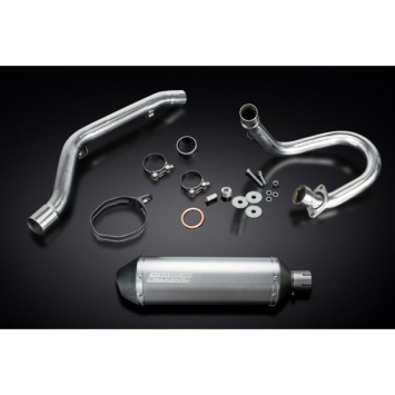 Delkevic volledig systeem X-Oval Titanium 343mm zonder e-keur - DR-Z400S/SM (2000-2019)