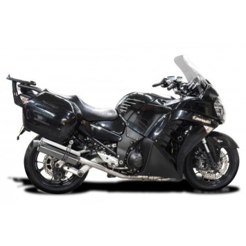 Delkevic volledig systeem Oval RVS 350mm zonder e-keur - GTR1400 (2007-2020)