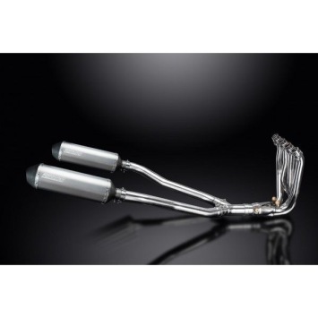 Delkevic volledig systeem X-Oval Titanium 343mm zonder e-keur - GTR1400 (2007-2020)