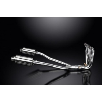 Delkevic volledig systeem Oval RVS 225mm zonder e-keur - GTR1400 (2007-2020)