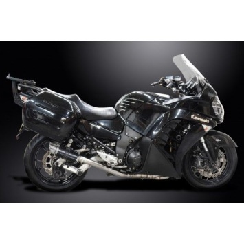 Delkevic volledig systeem Round Carbon 200mm zonder e-keur - GTR1400 (2007-2020)