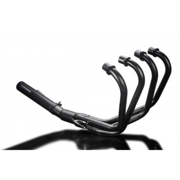 Delkevic volledig systeem Short Straight RVS 350mm zonder e-keur - CB550K (1977-1978)