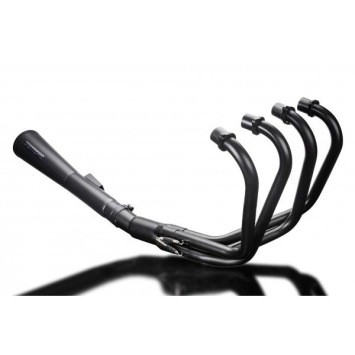 Delkevic volledig systeem Megaphone RVS 550mm zonder e-keur - CB550K FOUR (1974-1976)