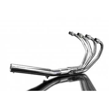 Delkevic volledig systeem Short Straight RVS 350mm zonder e-keur - CB400F CB400 Four (1975-1977)