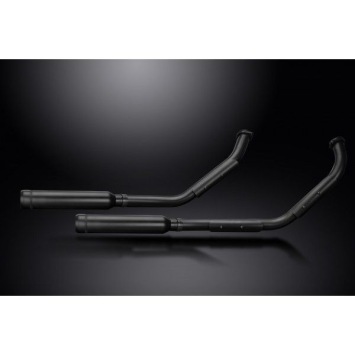 Delkevic volledig systeem Round RVS 410mm zonder e-keur - VL800 Intruder Volusia (2001-2016)