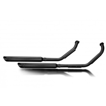 Delkevic volledig systeem Round RVS 550mm zonder e-keur - VL800 Intruder Volusia (2001-2016)