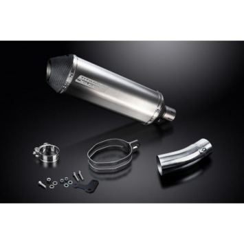 Delkevic slip-on kit X-Oval Titanium 343mm zonder e-keur - Scrambler Desert Sled (2017-2019)