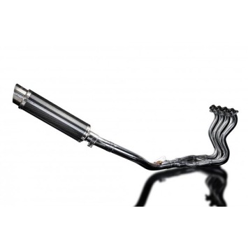 Delkevic volledig systeem Round Carbon 350mm zonder e-keur - GSX-R1000 (2012-2016)