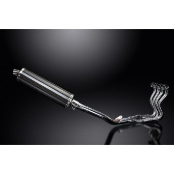 Delkevic volledig systeem Oval Carbon 450mm zonder e-keur - GSX-R1000 (2012-2016)