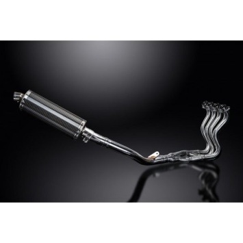 Delkevic volledig systeem Oval Carbon 350mm zonder e-keur - GSX-R1000 (2012-2016)