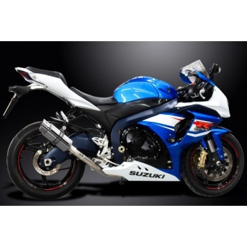 Delkevic volledig systeem Round RVS 200mm zonder e-keur - GSX-R1000 (2012-2016)